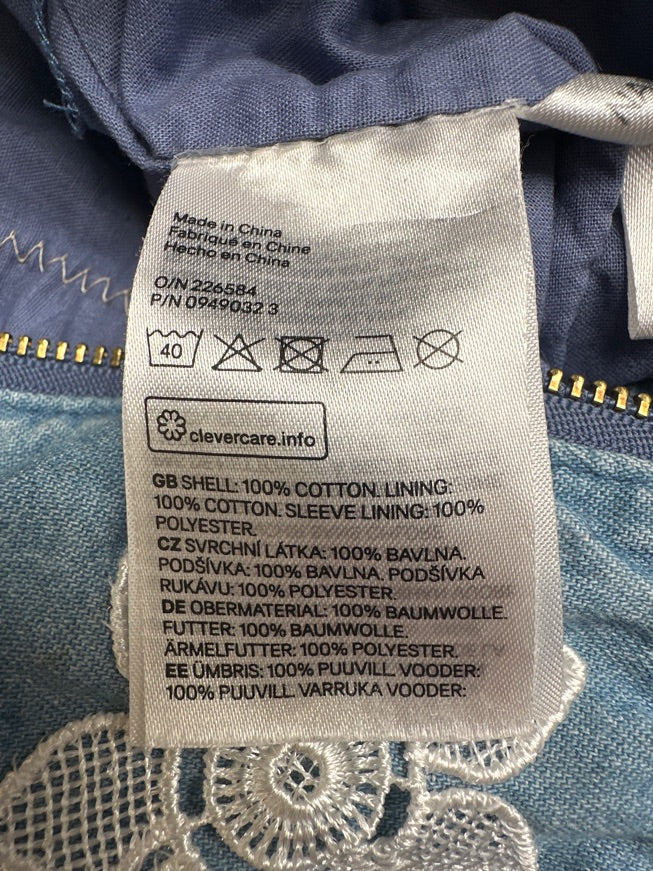 Upcyklet jakke fra H&M